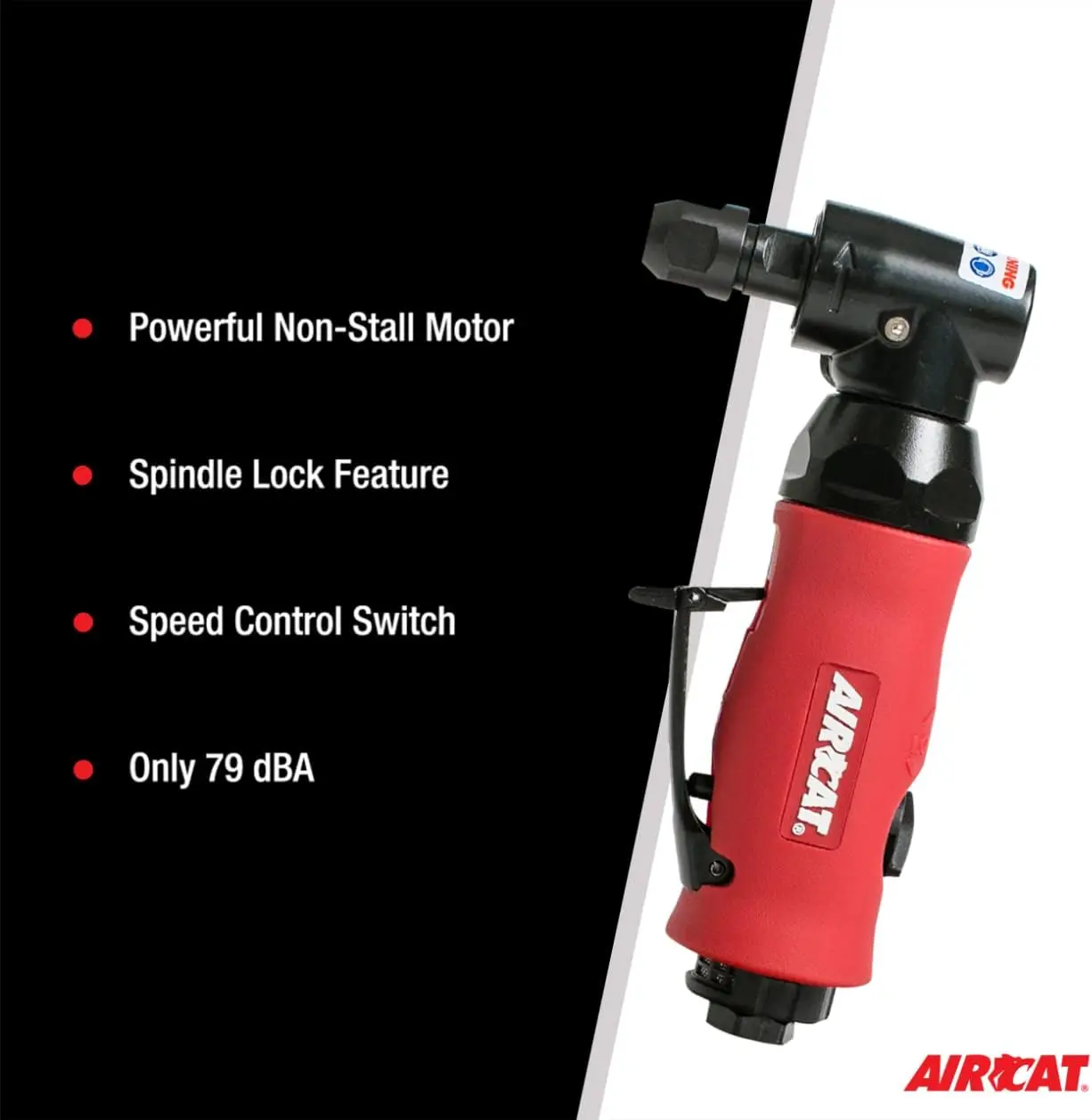 Ferramentas pneumáticas 6280.75 HP Angle Die Grinder com trava de eixo 18.000 RPM