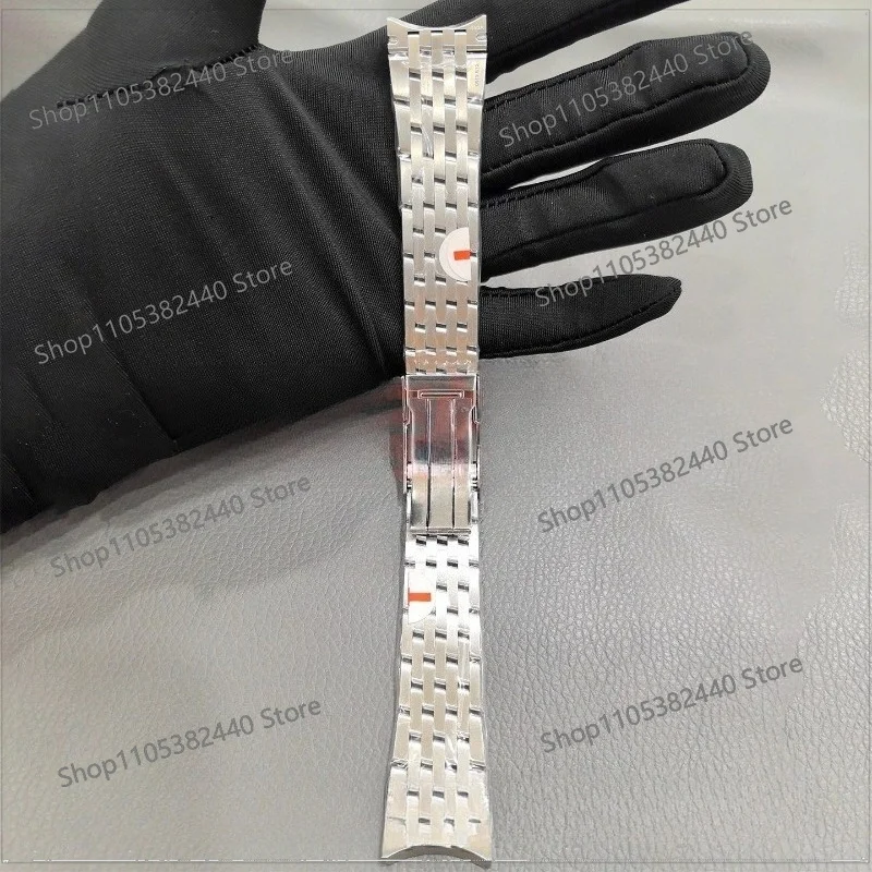 For Chronograph Strap Steel Strap AB012012 Strap 43 Dial Steel Bracelet Interface Width 22mm / Wrist Circumference [175-210MM]