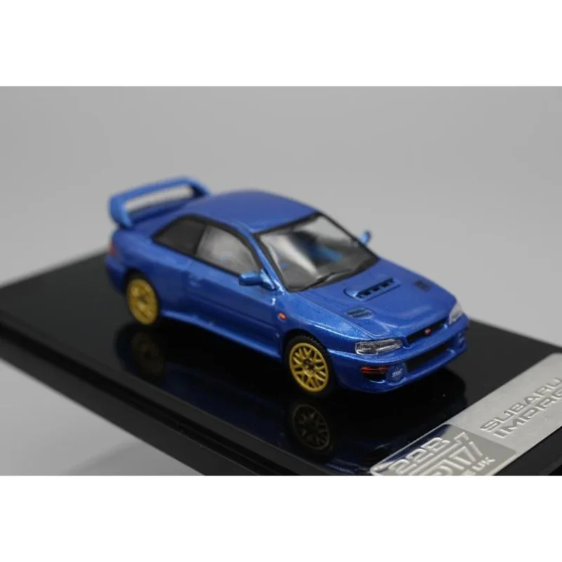 Hobby Japan 1:64 Scale Subaru Impreza 22B WRX STI Alloy Car Model Collection Ornaments