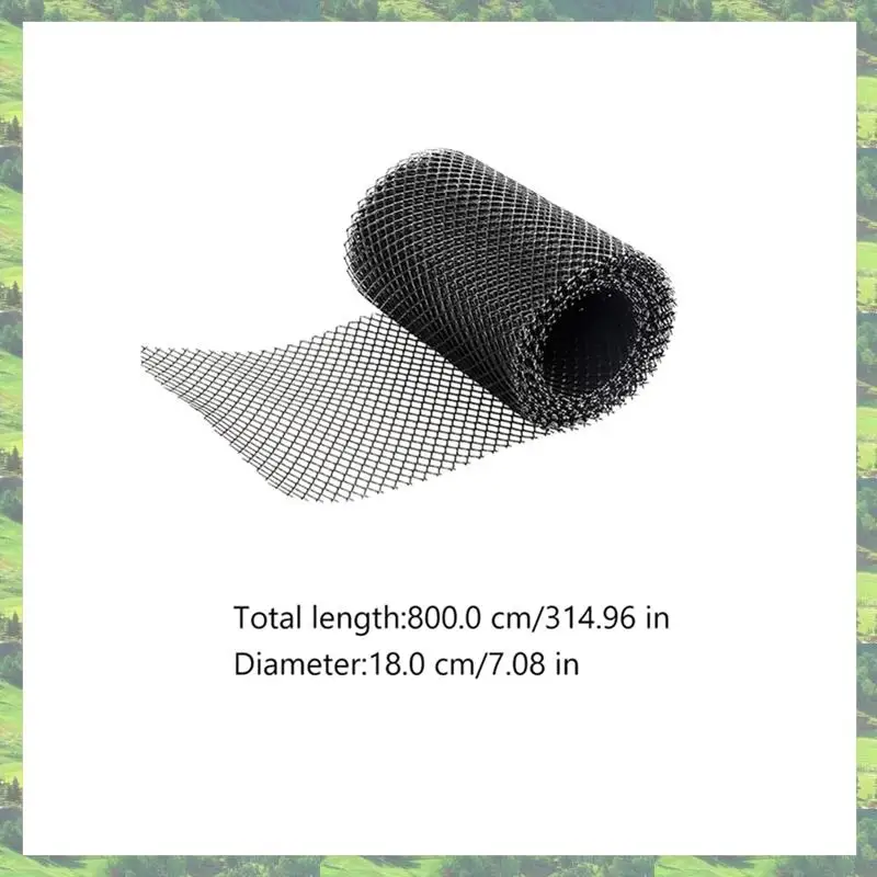 

A59Z-Strainer, 2 комплекта, защитная сетка для желоба, рулон экрана, защита от падения листьев, защитная крышка для слива желоба Durab