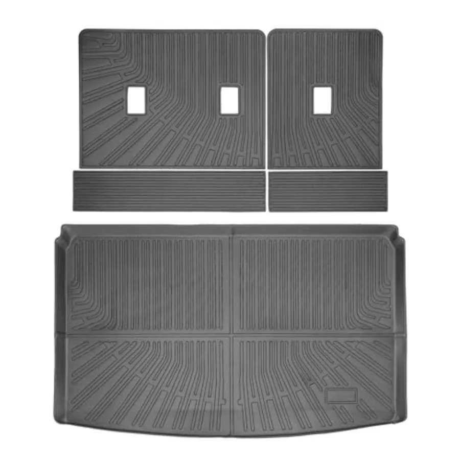 

Trunk Liner Cargo Liners for 2018-2025 Expedition Max and 2018-2024 Lincoln Navigator Rear Trunk Floor Mats with Backrest Mat