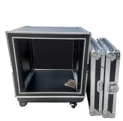 Custodie per Mixer DJ Flight Case Rack inclinato 12u