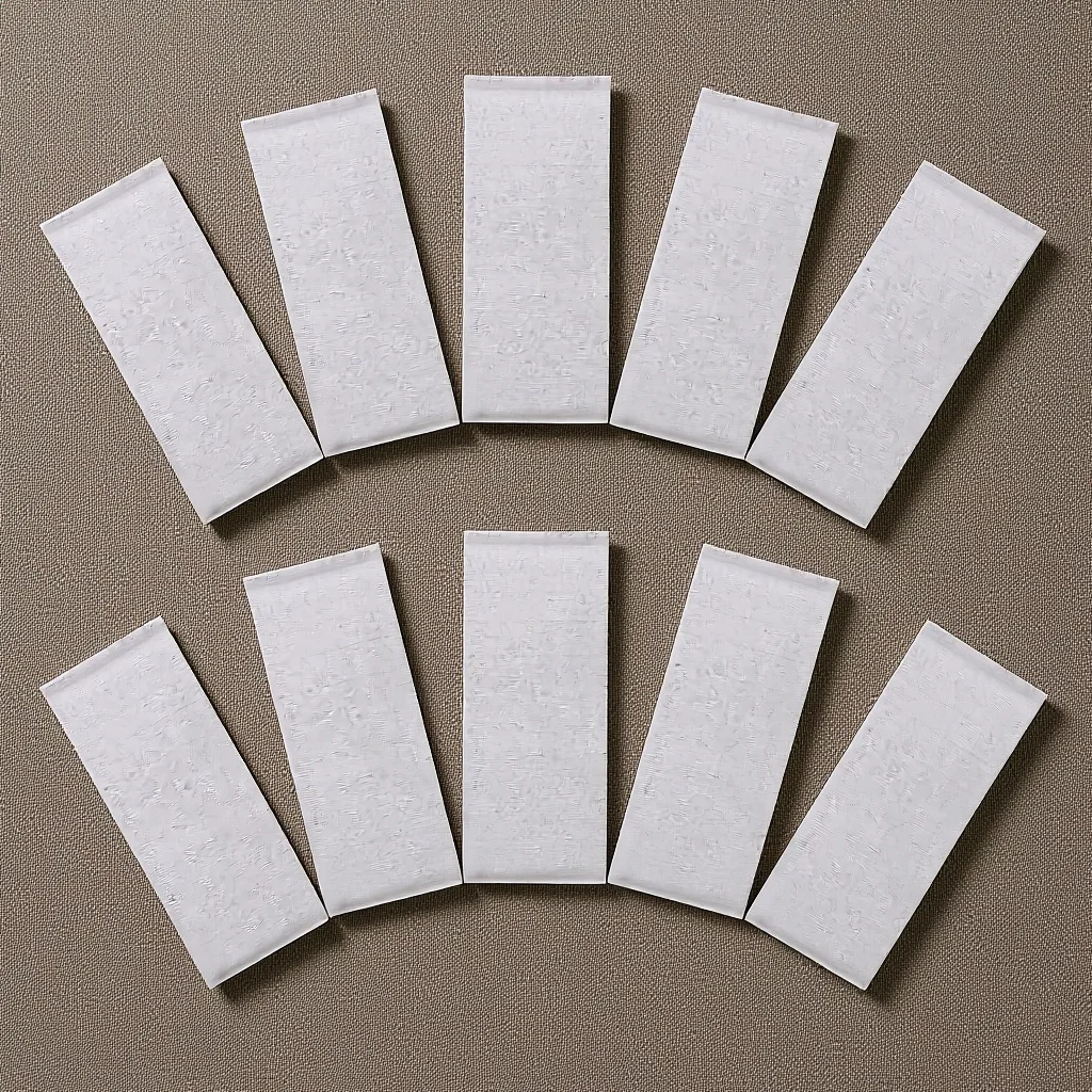 10 Pcs Fruit Electroplating Plates Experiment Supplies Electrode Materials Craft Zinc Strips