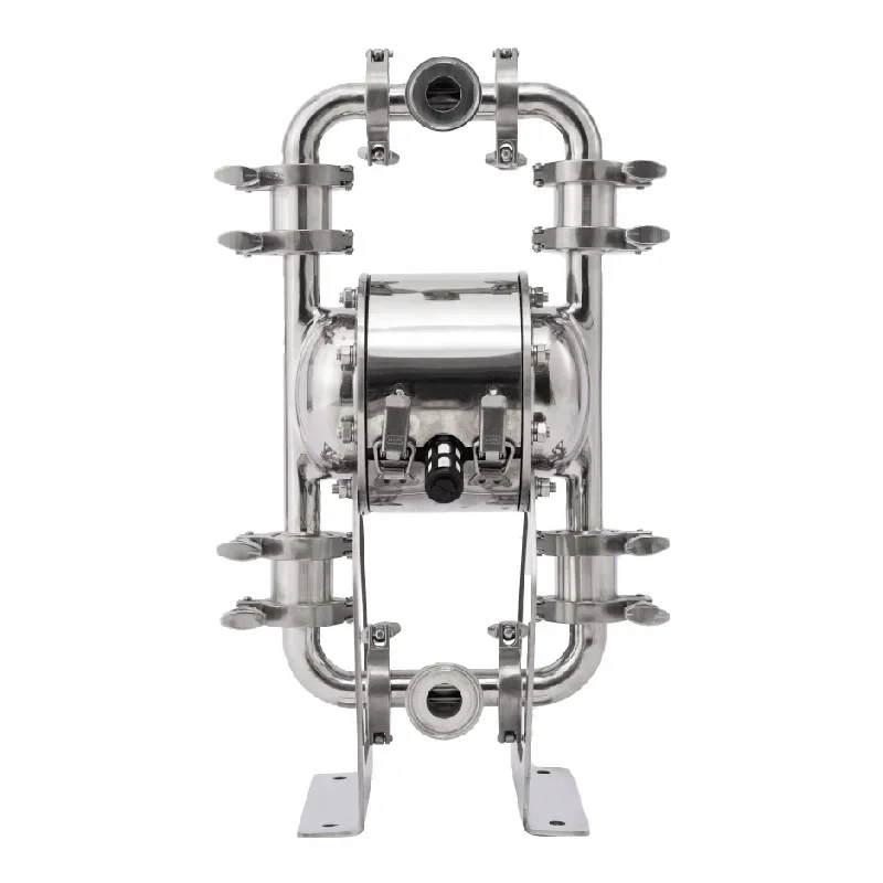 Sanitary pneumatic diaphragm pump QBW3 series food and beverage dairy sauce self-priming pump explosion-proof