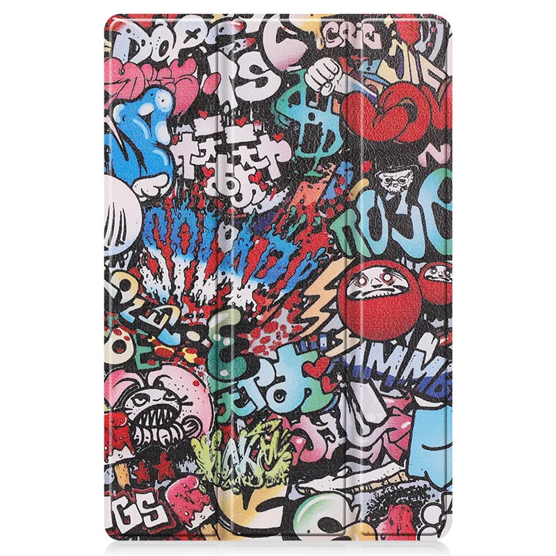 For Honor Pad X8 Case 10.1 inch Fashion Paint Leather Hard Tablet Case For Funda Honor Pad X 8 Cover For Honor Pad X8 Lite Case