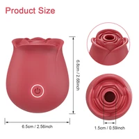 Sucking Vibrator for Women Vacuum Stimulator Oral Nipple Massage Clit Sucker Female Sex Shop Rose Sex Toys Adults Products 18+ - Image 3