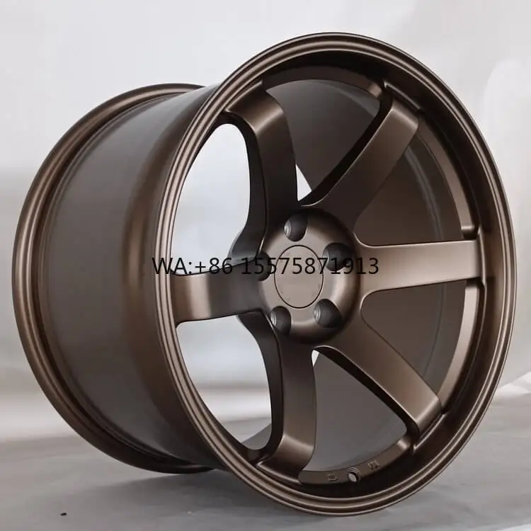 

Кованые диски 18 дюймов 5x120 5x114.3 для гоночных автомобилей Volk TE37 Tesla