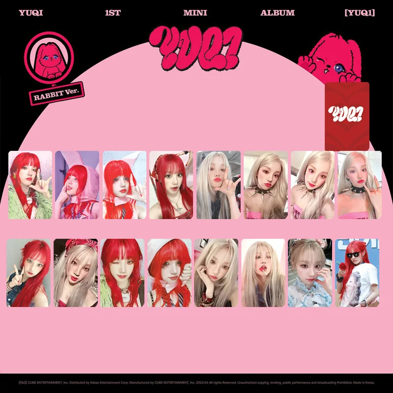 Kpop Idol 8 pcs/set Cartes Druo (G)I-DLE Photocards Photo Carte Postale pour GérCollection