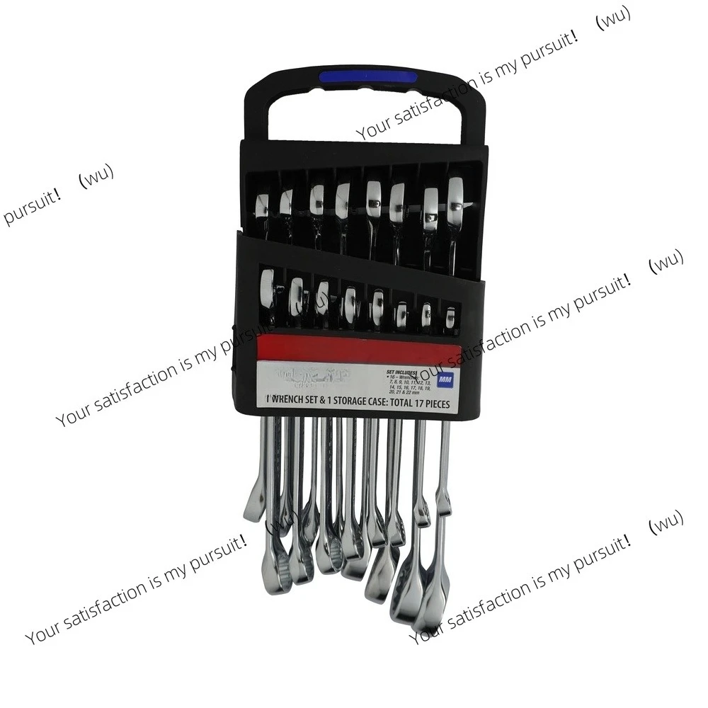 

Набор метрических ключей из 16 предметов CRV, хромованадиевая сталь, портативный корпус, обработанный нагревом, прецизионная механика, автомобильный дом