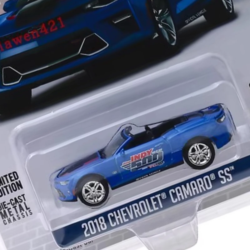 

GreenLight 1:64 2018 Camaro Convertible Ma Long 500 Collection Toys Small Gifts Model Wall Hanging