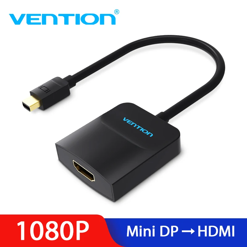 Vention-mini cabo para hdmi, compatível com 4k 1080, projetor de projetor de tv, para apple macbook air pro