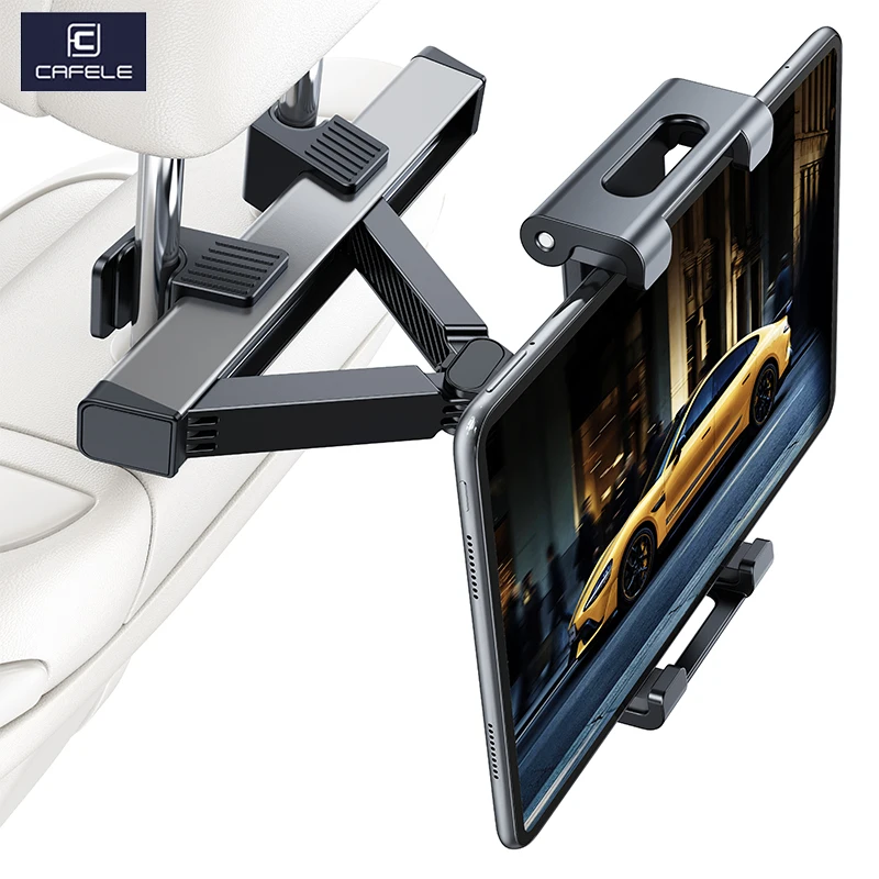 

CAFELE держатель для телефона на подголовник автомобильного сиденья для iPad,iPhone регулируемое авто подставка крепление для планшета в авто 360 ° вращение универсальный держатель