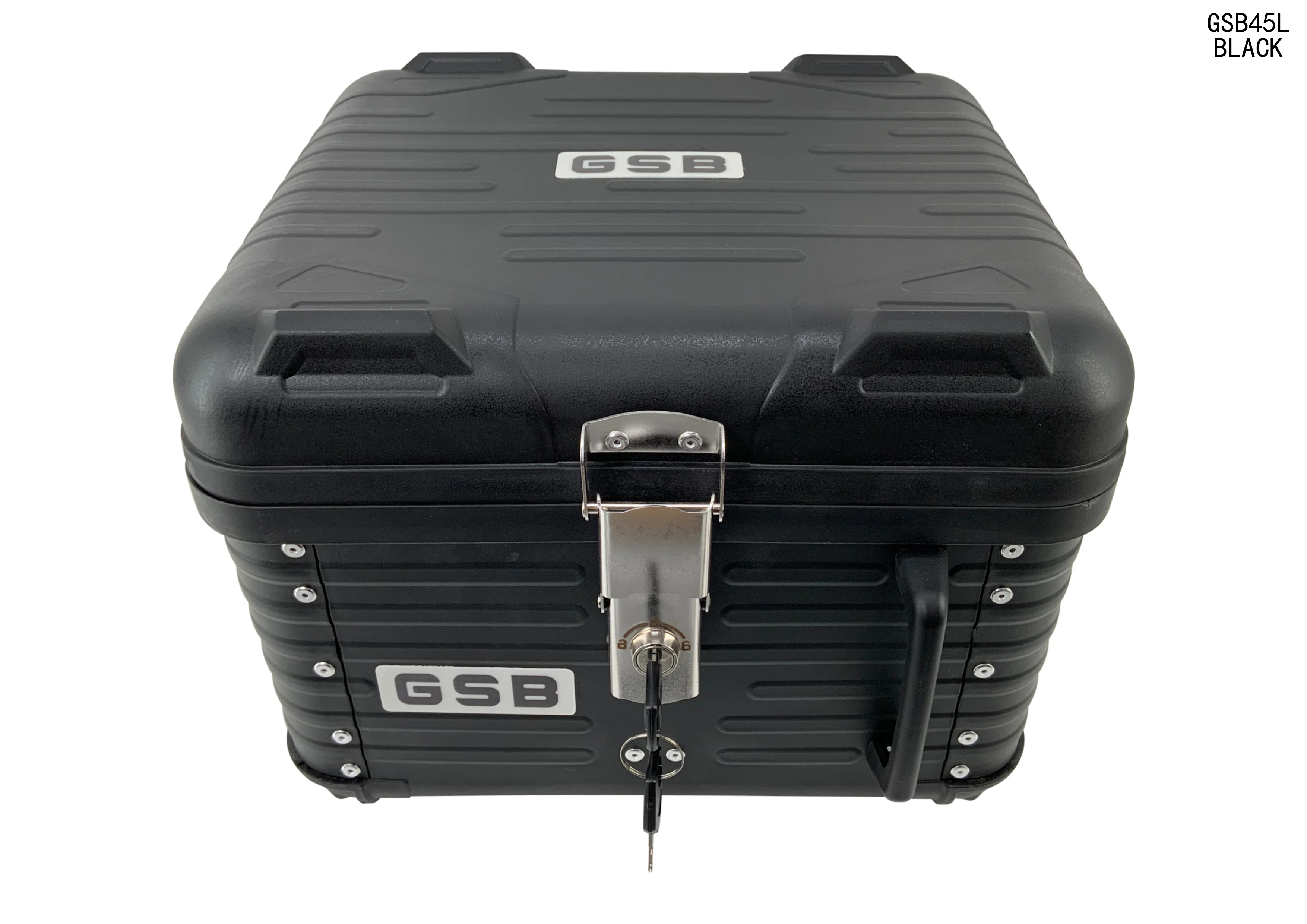 

Good Quality Material Big Capacity GSB 45L motorcycle Tail Box With mounting plate Motorcycle Tail Trunk