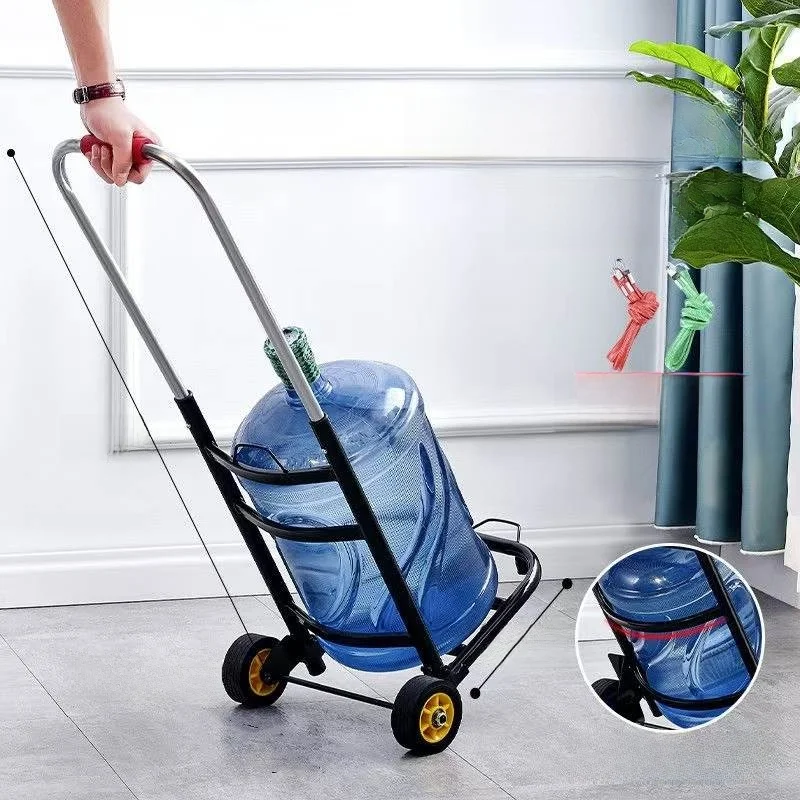 

Portable Lightweight Hand-Pulled op Cart Foldable Utili Vehicle for Home Use And Cargo Transport Stainl Steel Body