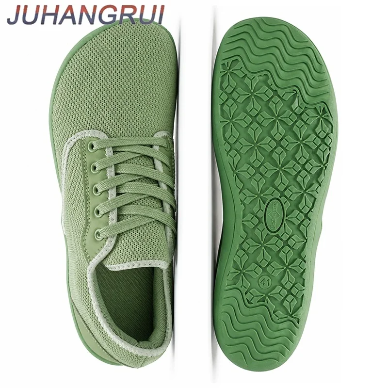 Minimalist Wide-toed Barefoot Shoes Unisex Lightweight Breathable Zero Soles Wide Toe Running Shoes Outdoor Casual Walking Shoes