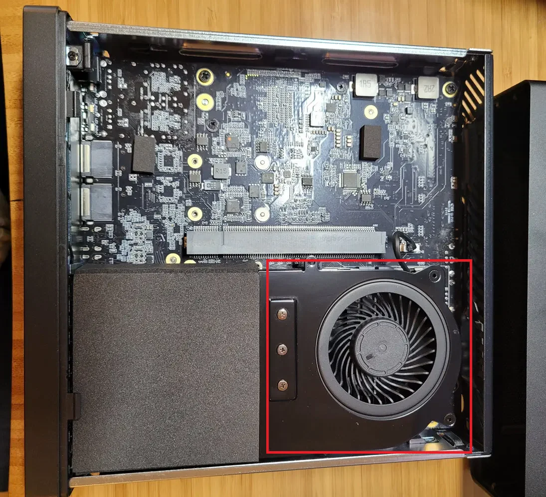 Replacement MINI PC CPU Fan For Minisforum MS-01 MS-01-AU MS-01-S1390 MS-01-S1260 DC12V 0.40A 4PIN Fan One