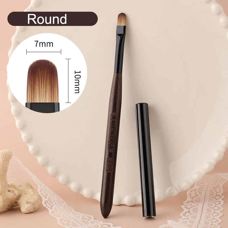 Nagel Kleber Phototherapie Stift UV Gel Pinsel Stift Acryl Verlängerung Builder Nail art Malerei Zeichnung Pinsel Maniküre Pinsel Werkzeug