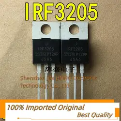 10PCS/Lot  IRF3205 IRF3205PBF IR TO-220  MOSFET 110A 55V N-Channel Best Quality Original In Stock