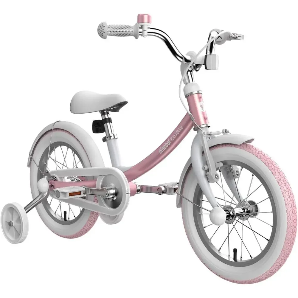 

Children's 14 Pink Bike with Training Wheels