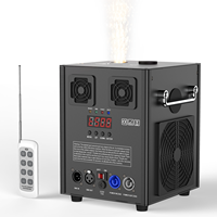 Yiflamefly 750W Pyrotechnics Machines Cold Spark Fireworks Machine d-mx512 With Remote Control for Bar Party Christmas Wedding
