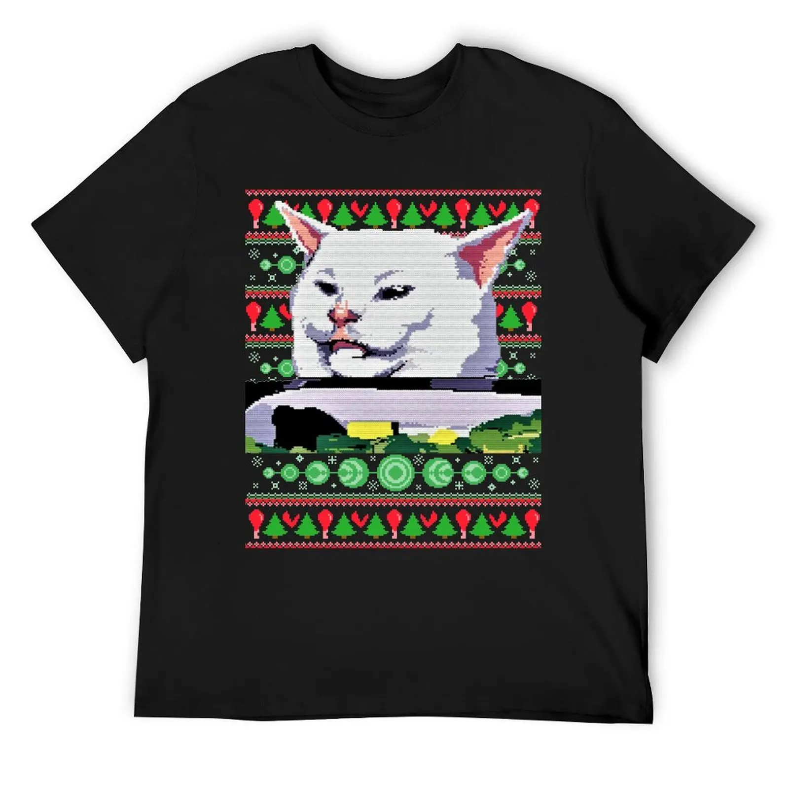 

Copy of Woman yelling at cat Dank meme Ugly Christmas Shirt T-Shirt Funny t-shirts vintage croswit shirt man t shirts for men