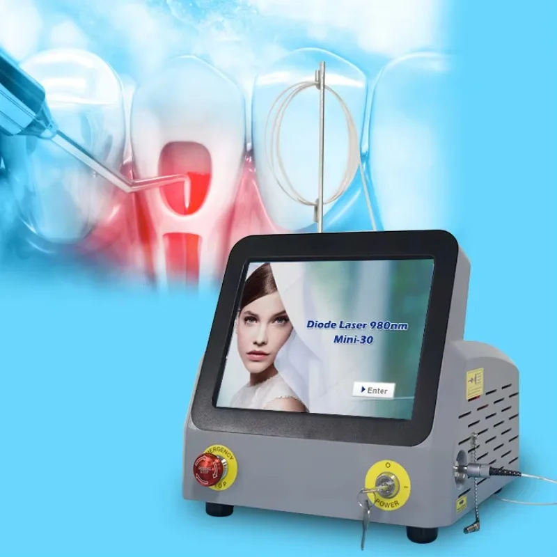 2024 Hot Sale  Dental Soft Tissue  Machine 980nm Diode Dental  Therapy Teeth Whitening Device