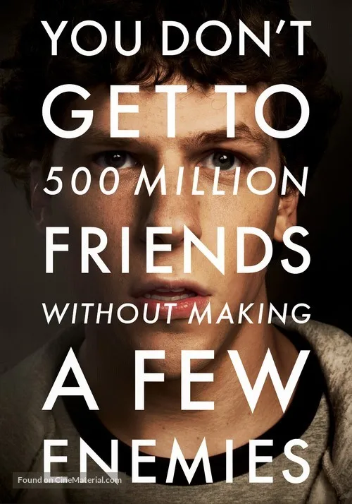 Classic MOVIE The Social Network 2010 Art SILK POSTER Wall Art Home Decorative painting