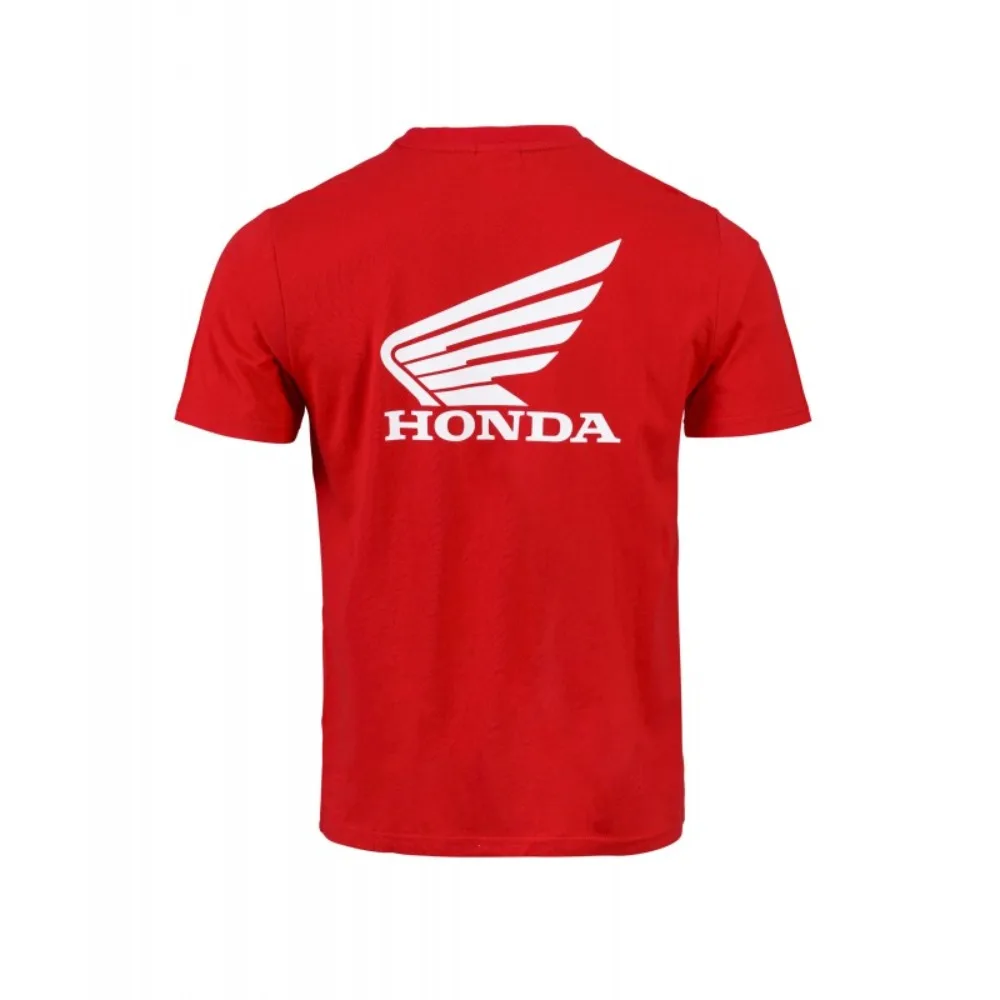 

Honda Men's and Women's T-shirt Summer Cotton Short-sleeved Shirts Spring and Autumn Core Honda Motorcycle Off-road Casual Top