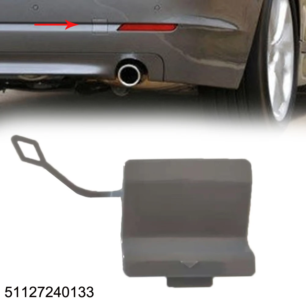 

For BMW 5 Series F10 Tow Hook Cover 1pc 51127240133 Car Accessories Plastic Practical Rear Bumper High Quality