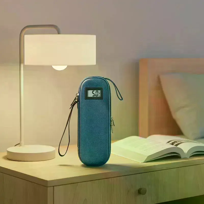 Effective Insulin Cooler Travel Bag with 2 Ice Packs for Secure Medication Transport