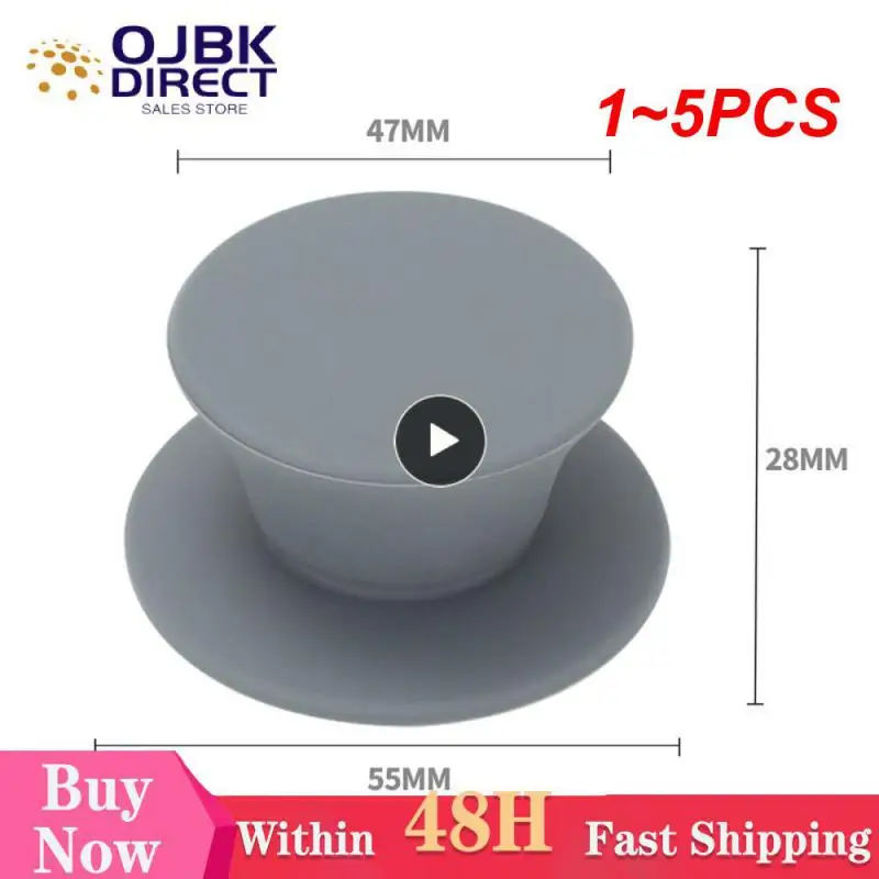 1~5PCS Pot Lid Knob Silicone Universal Pot Lid Cover Knob Handle Kitchen Cookware Lid Replacement --Fast Delivery Pot Handle