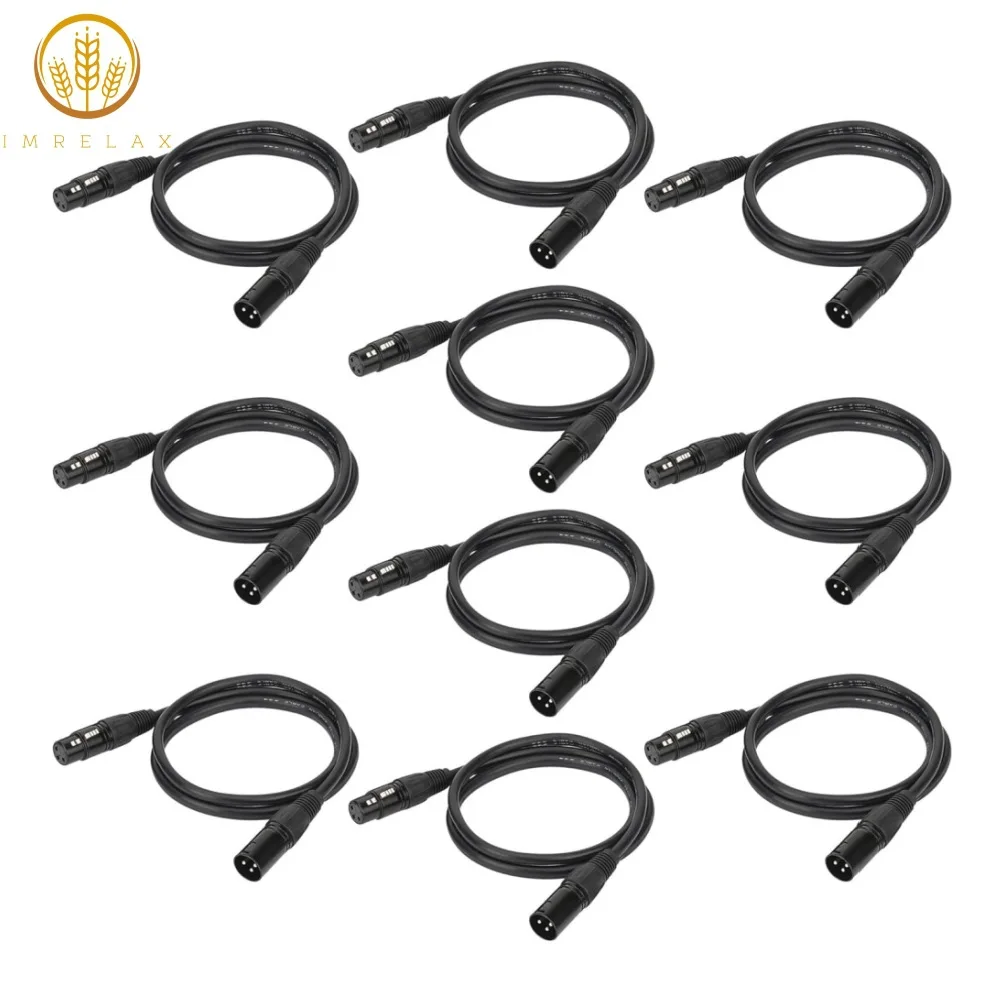 

Сетевой светильник DMX512, сигнальный кабель, кабель управления, 3-жильный, стабильный, с защитой от помех, специальный кабель для подключения световой консоли