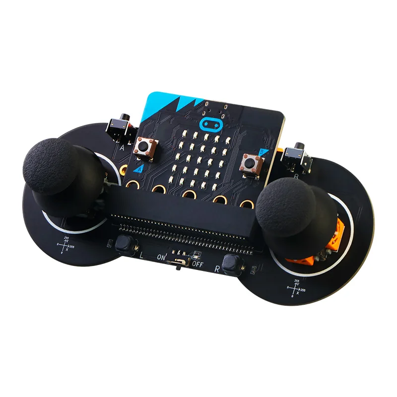 Emkaefun  Basic Gamepad Microbit Joystick Handle With Button Rocker Can Control Micro:Bit Robot Car with Motor Buzzer for STEM