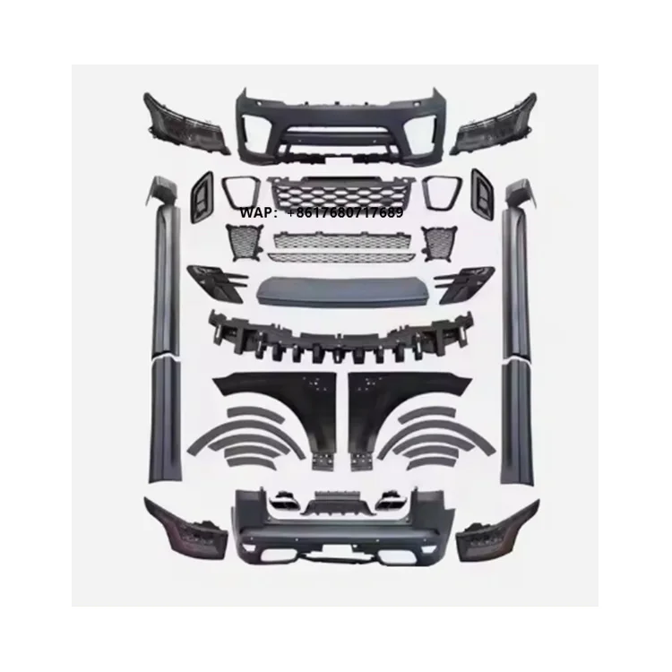 New for for Sport 2014- SUV Style Upgrade Suit Front Rear Bumper Assembly Original Replacement 1 Year Warranty