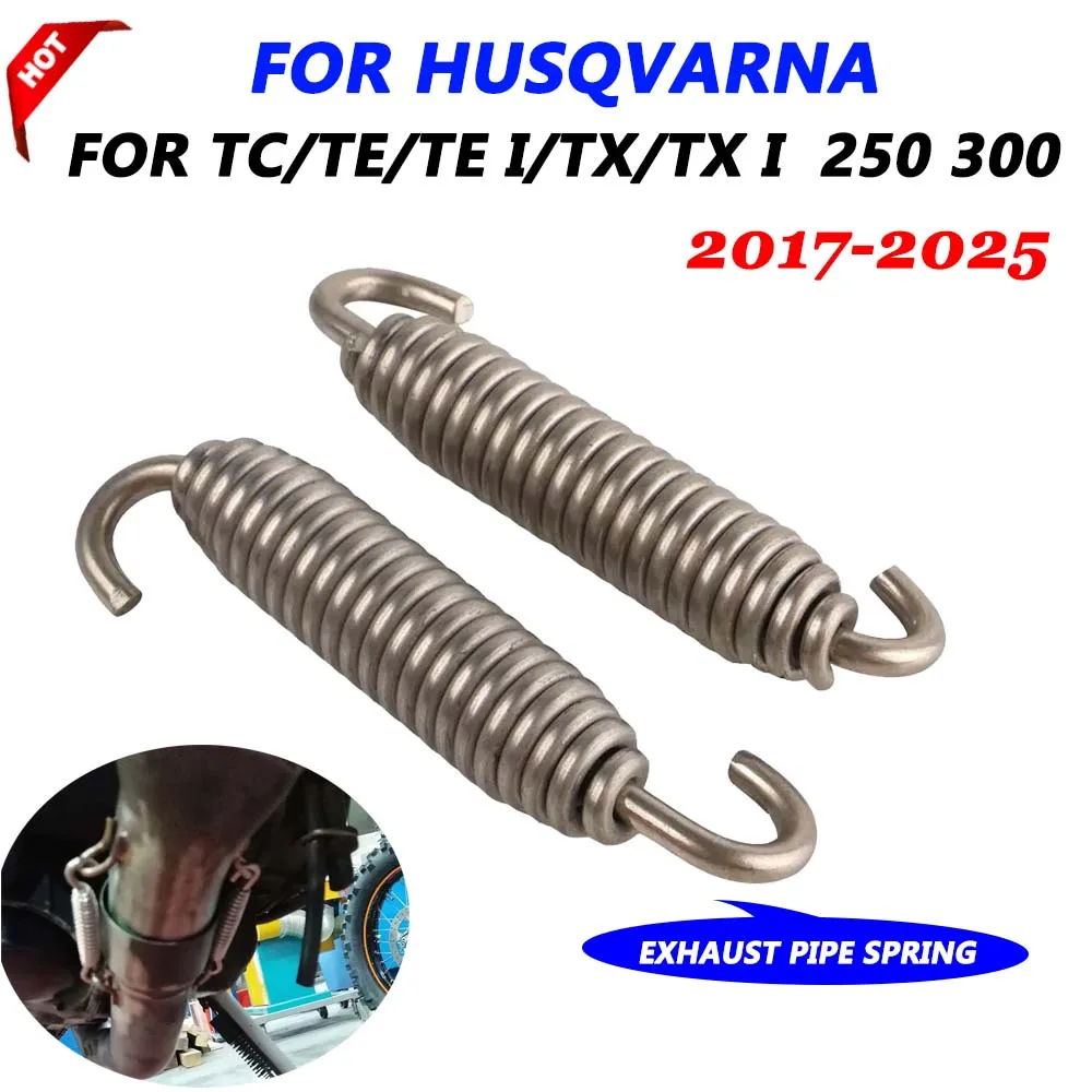 2025 For Husqvarna TC TE TEI TX TXI 250 300 125 150 350 450 Accessories Exhaust Spring Tail Pipe Tailpipe Retaining Springs Kit