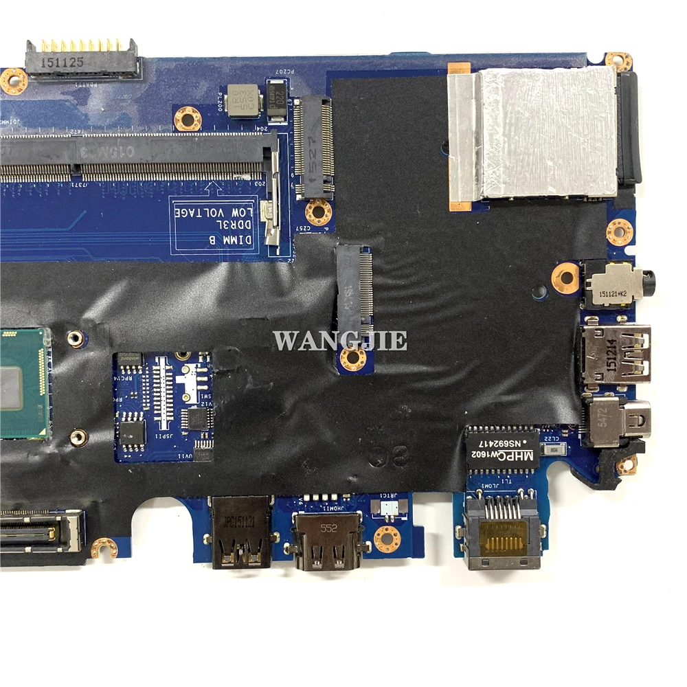 لديل خط العرض E7250 7250 SR23V I7-5600U اللوحة الرئيسية CN-0TPHC4 0TPHC4 ZBZ00 LA-A971P SR23V DDR3 اللوحة الأم للكمبيوتر المحمول 100% العمل