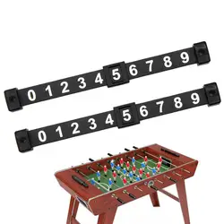 2 Pieces Foosball Counter Scoring Units 10 Numbers For Football Mini Scoring Accessories Keepers Standard Tables Scoreboard