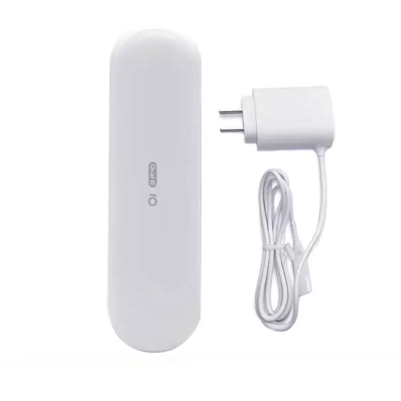 Oral-B-caja de viaje de carga Original para cepillo de dientes eléctrico Oral B iO 7/8/9, estuche de carga portátil