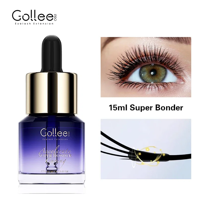 Gollee Super Bonder After Extension Lashes for All Eyelash Extension Glue Super Bonder Fixing Agent Help Adhesive for Eyelashes