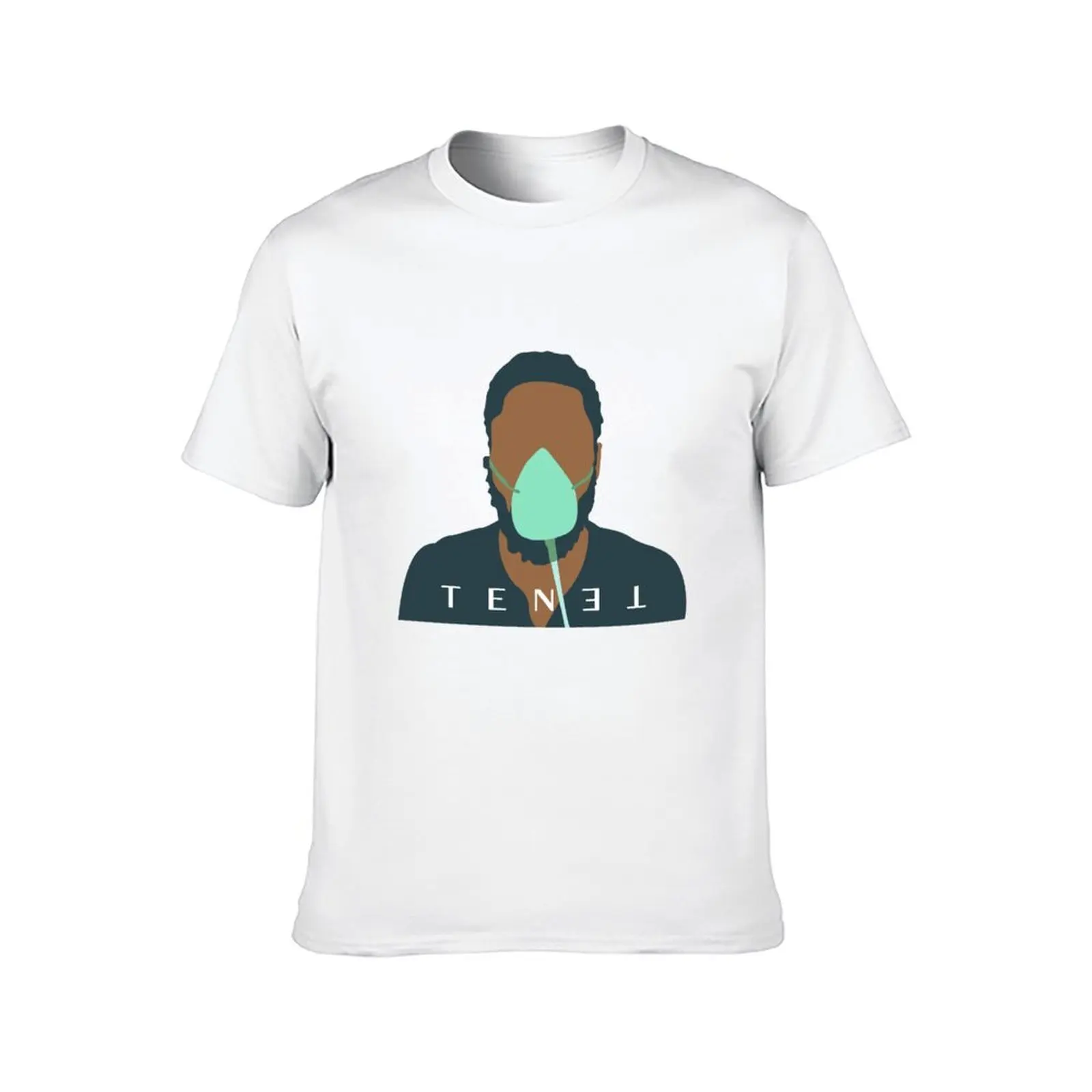 TENET film mask T-Shirt cotton t shirts high quality anime t shirts oversize T-Shirt