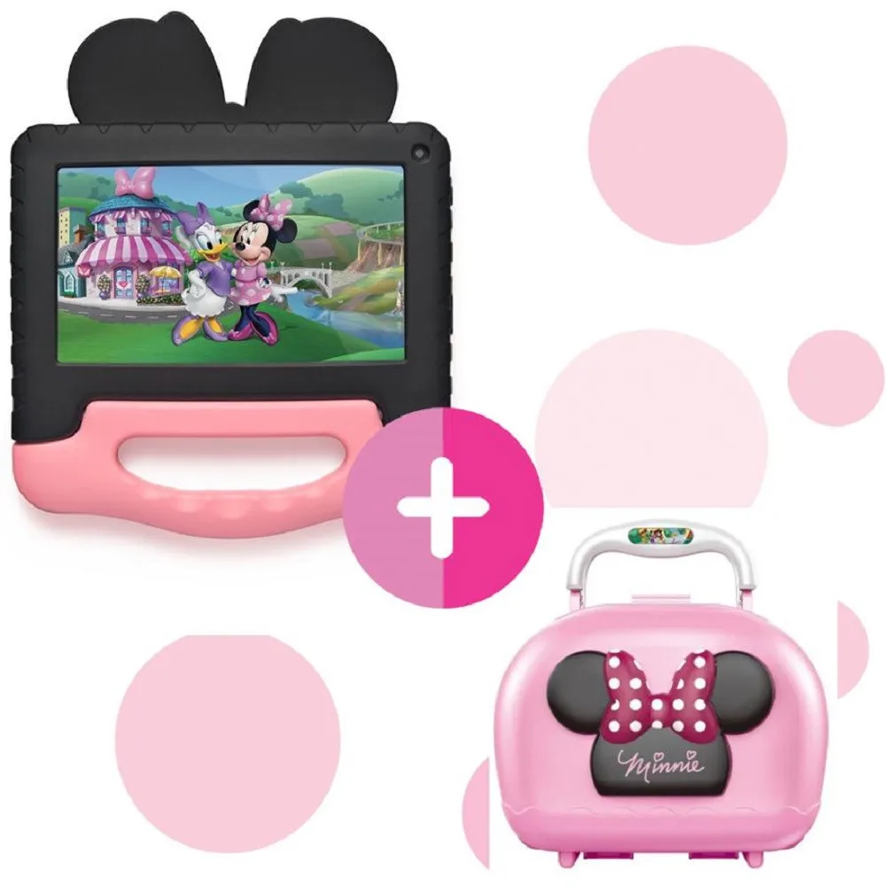 Minnie 7 inch Multi Tablet Combo 4GB RAM 64GB + Case + Medical Minnie Case-NB4140K