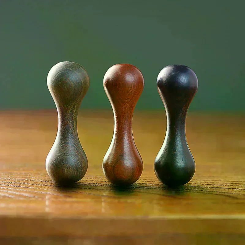 Knucklebone Sandalwood Fingertip Top Baole Bead Begleri Toy Knucklebone Finger Limit EDC Anti Stress Autism ADHD Finger Exercise