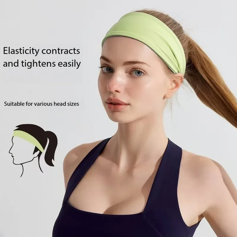 

Спортивная повязка для йоги для мужчин и женщин, повязка на голову с защитой от пота, повязка на голову для йоги, повязка на голову