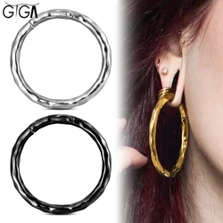 Giga 2PCS 5mm(4G) Round Stainless Steel Ear Hangers Weights for Stretched Dangle Gauges Expander Earrings Body Piercing Jewelry