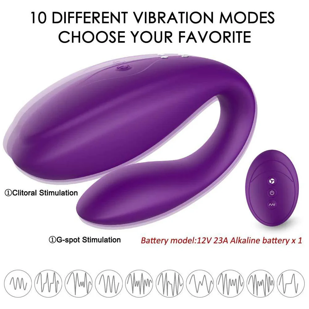 G-Spot Vibrator Toys For Sex Clitoral Couple Nipple Anal Vagina  Vibrations Remote Control Adult Sex Toys With Dual Motors