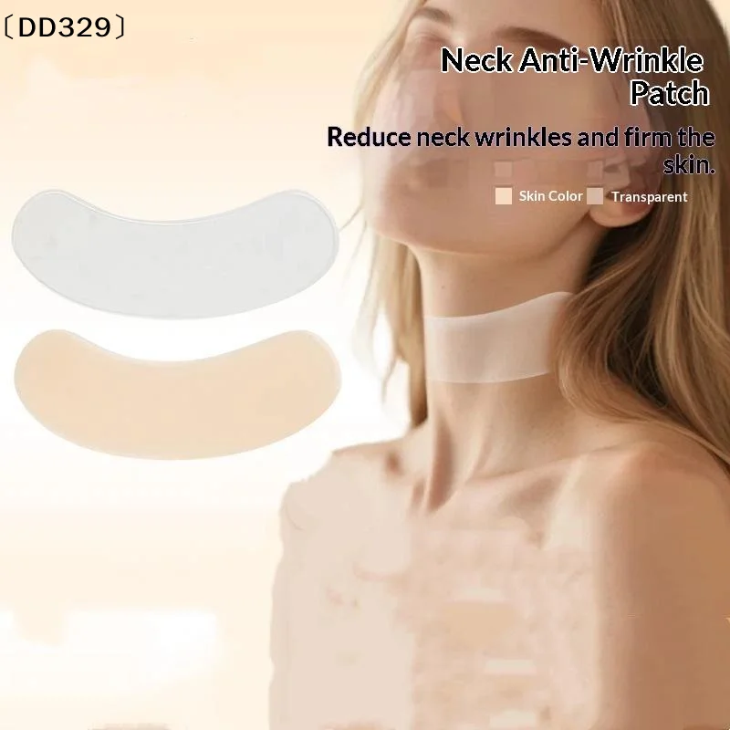 Silicone Transparent Anti Wrinkle Patches For Neck Lift Tapes Pads Forhead Eye Checklift Reusable Use At Work Or Sleeping〔DD329〕