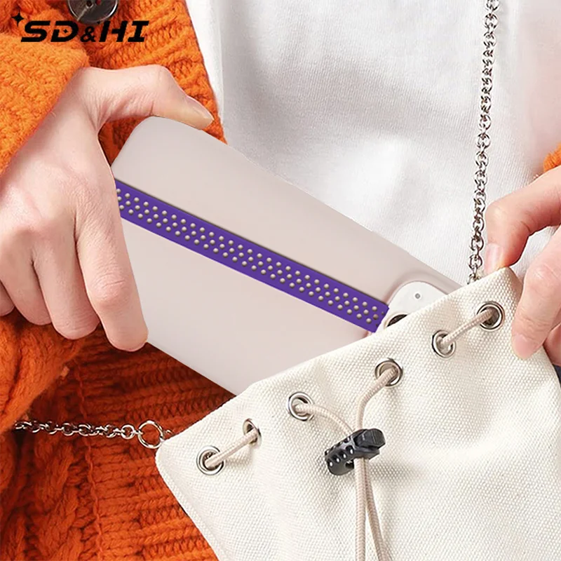 

Creative Breathable Silicone Phone Strap Wristband Hand Band Grip Finger Ring Anti-lost Holder Strap Rope