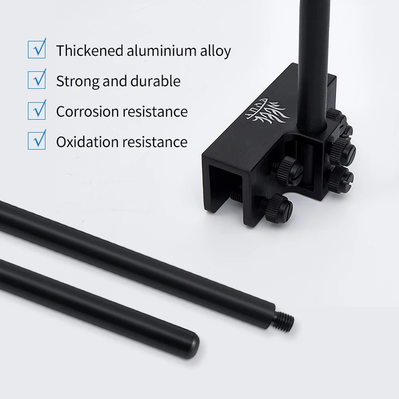 WEEK AQUA L-Stand Single Arm Aquarium Light Mount Series for Planted Tank
