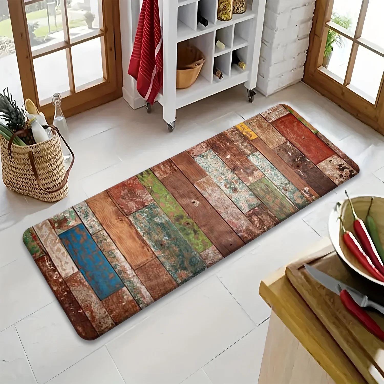 Home Bathroom Fan - Mata kuchenna w stylu mid-century modern,