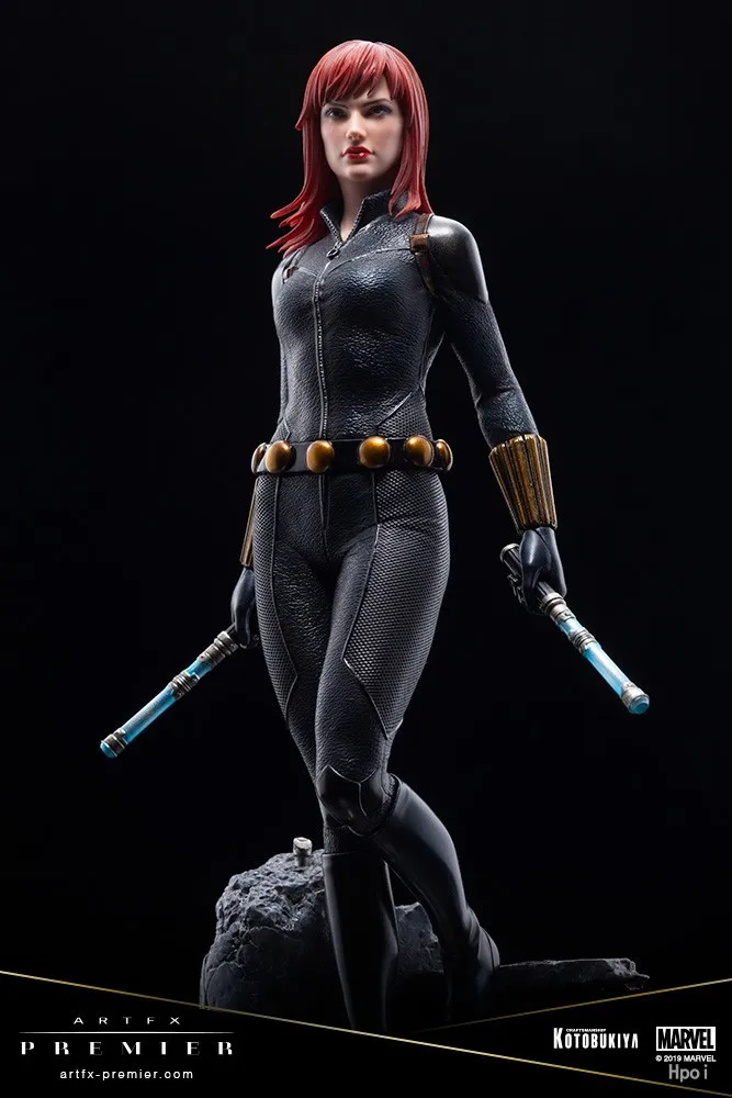 In Stock Original Genuine Kotobukiya MK307 ARTFX PREMIER The Avengers Black Widow Model Animation Character Action Toy